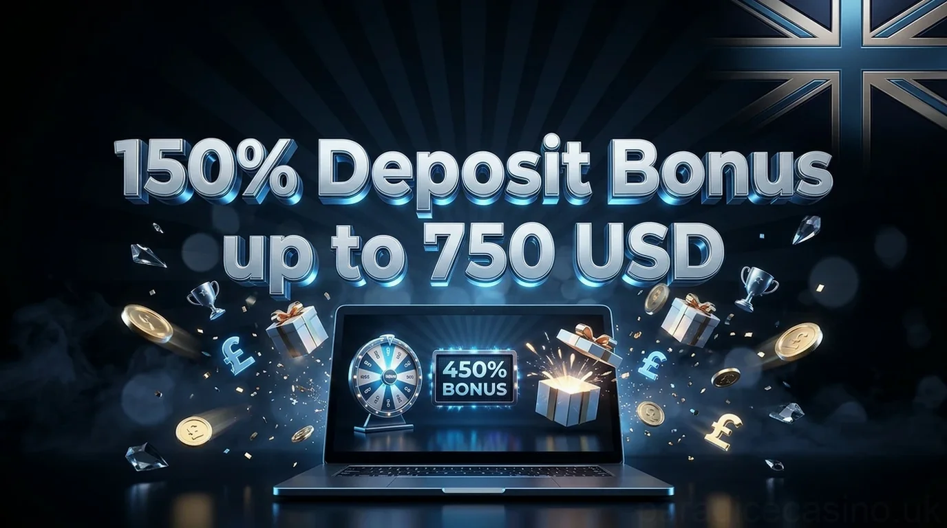 150% Deposit Bonusup to 750 USD